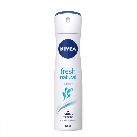 NIVEA  FRESH NATURAL SPRAY FEMALE 150ML