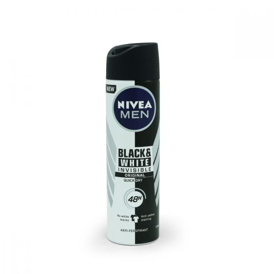 NIVEA DEO SPRAY FOR MEN INVISIBLE 150ML