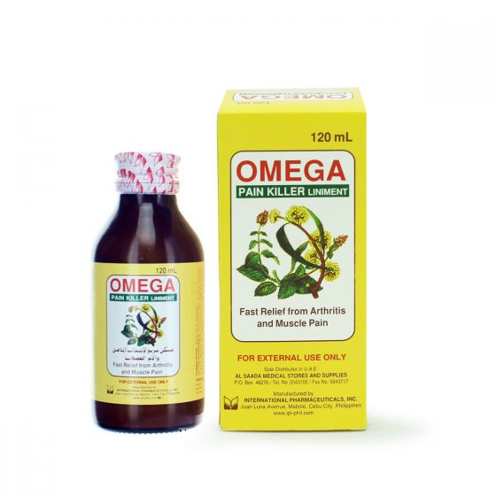 OMEGA PAIN KILLER LINIMENT 120ML EXPORT