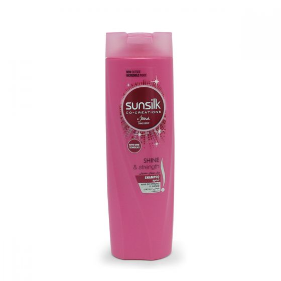 SUNSILK SHAMPOO SHINE AND STRENGTH 350ML NEW PACKING