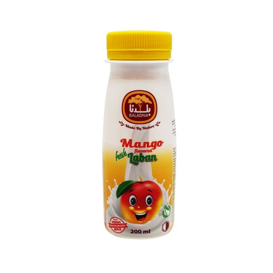 BALADNA FLAVORED LABAN MANGO 200ML