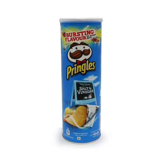 PRINGLES SALT & VINEGAR CHIPS 165GM