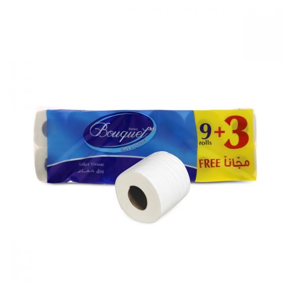 SANITA TOILET TISSUE BOUQUET 9+3 ROLL