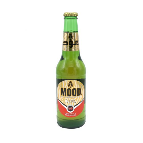 MOOD BEER MALT POMEGRANATE BOTTLE 330ML