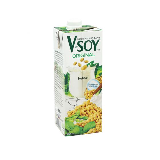 V-SOY SOYA BEAN MILK ORIGINAL 1LTR