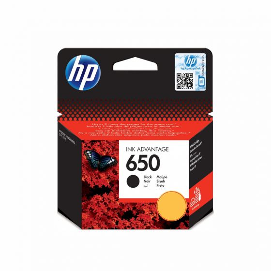 HP INK CARTRIDGE 650 BLACK