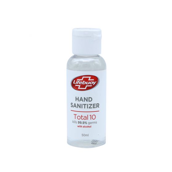 LIFEBUOY HAND SANITIZER TOTAL10 50ML 