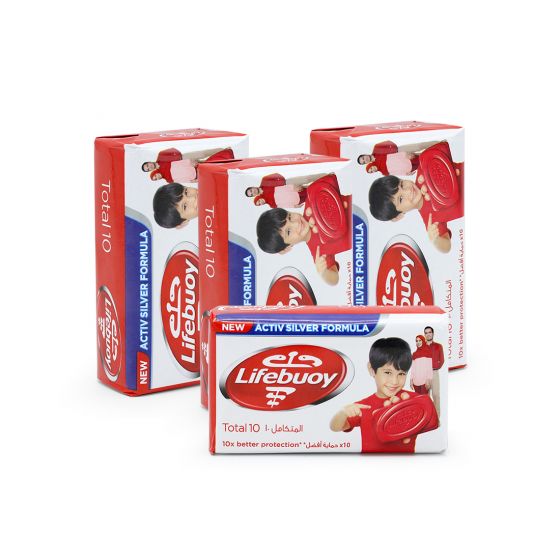 LIFEBUOY SOAP TOTAL 4X125GM 