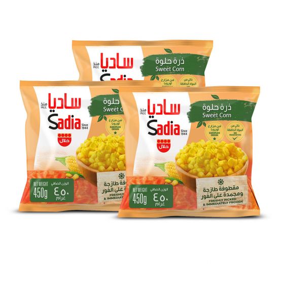 SADIA SWEET CORN 3X450GM